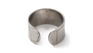 copy of Support bague serpent en acier inoxydable doré plaqué 18K
