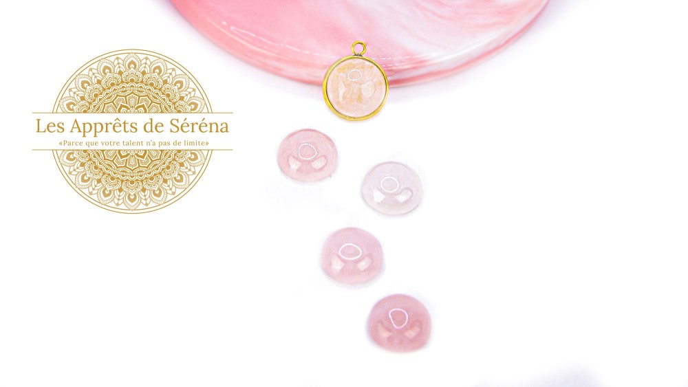 copy of Cabochon 12mm agate indienne naturelle