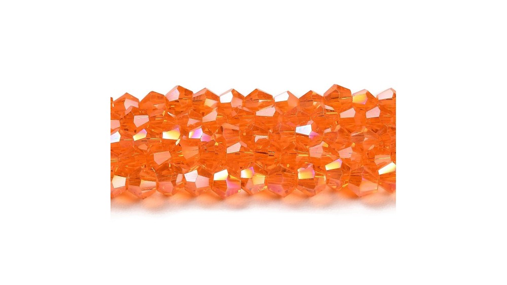 perle toupie orange