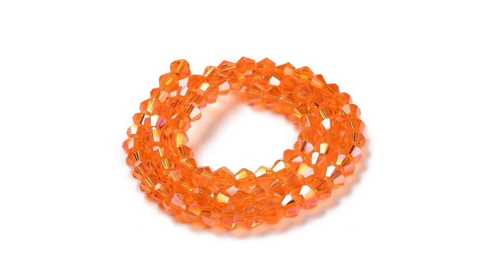 perle toupie orange ab