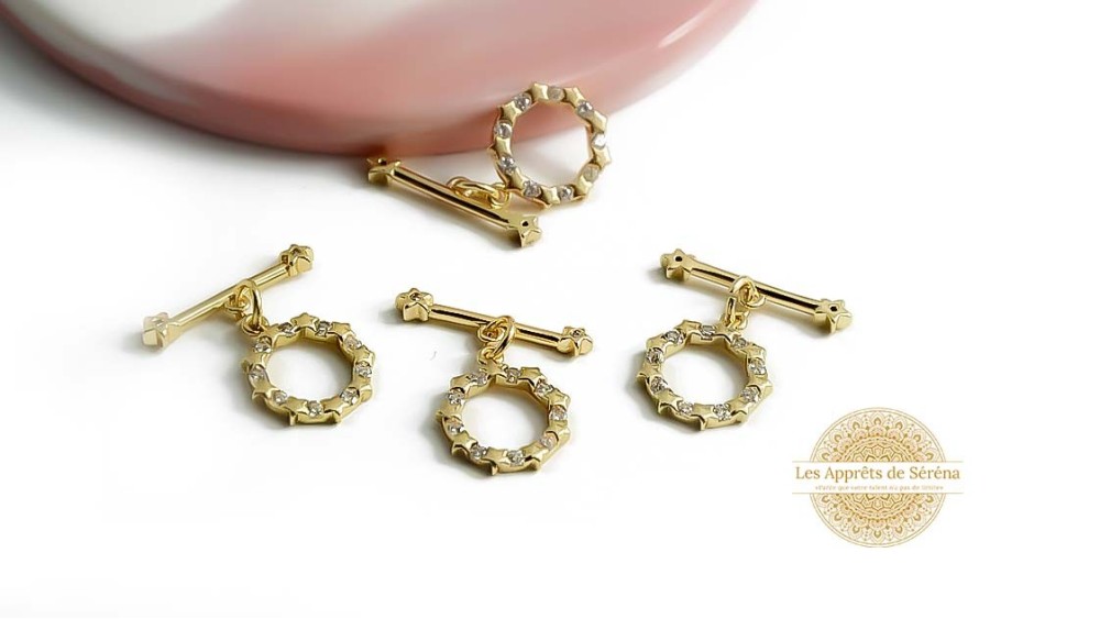 toggle étoile laiton