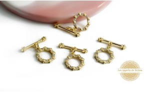 toggle étoile laiton