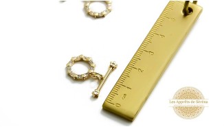 toggle étoile strass