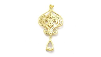 pendentif strass 18k