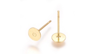 copy of Puces d'oreille en acétate violette x paire