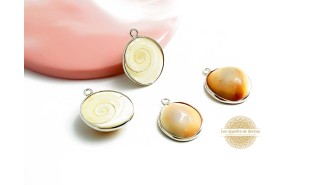 pendentif œil sainte lucie argent