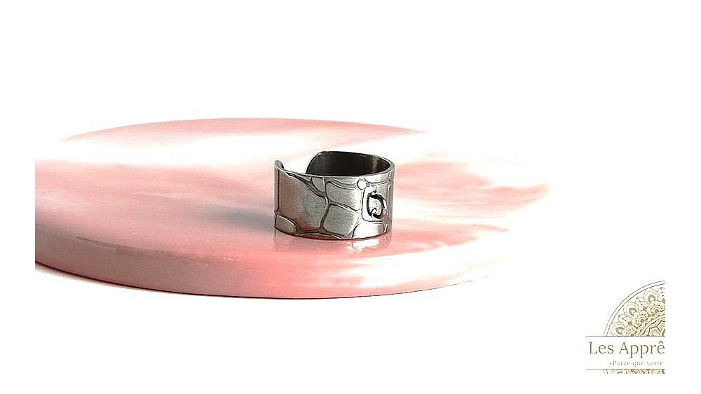copy of Support bague serpent en acier inoxydable doré plaqué 18K