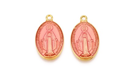 copy of Pendentif émaillé Saint Vierge ou Madone