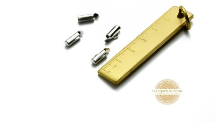 fermoir à glissière slide argent