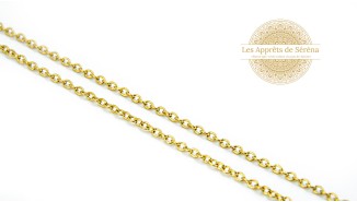 copy of Chaîne acier 304 maille gourmette 3x2mm