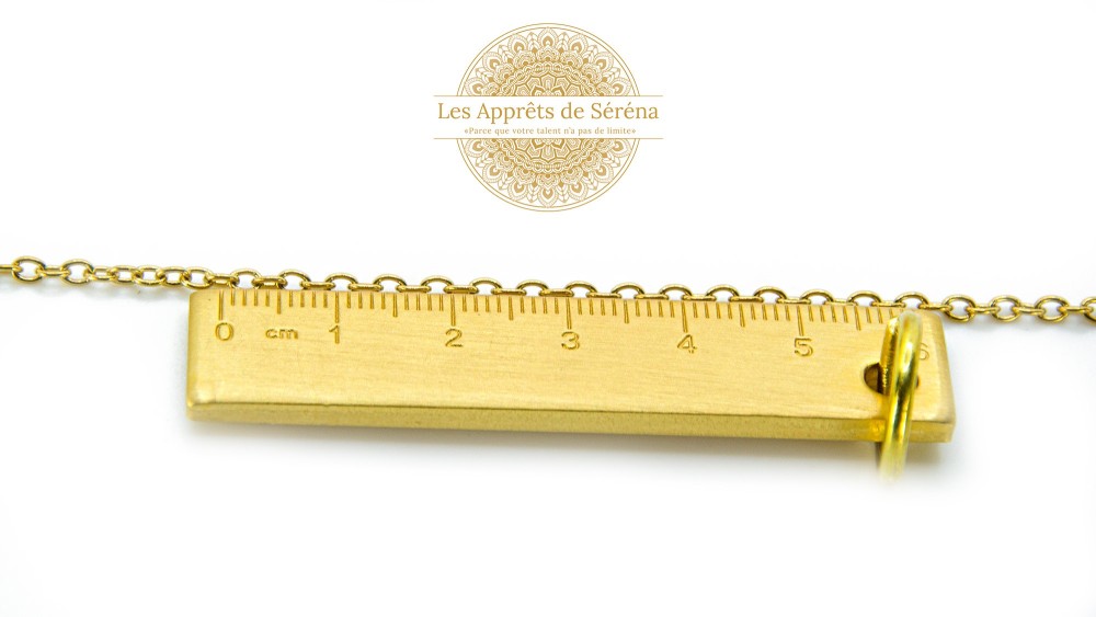 copy of Chaîne acier 304 maille gourmette 3x2mm