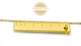 copy of Chaîne acier 304 maille gourmette 3x2mm