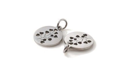 pendentif fleur sauvage