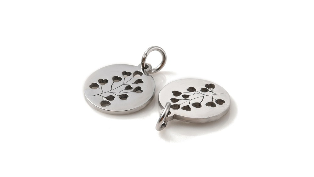 pendentif fleur sauvage