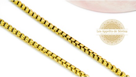 copy of Chaîne acier 304 maille gourmette 3x2mm