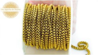 copy of Chaîne acier 304 maille gourmette 3x2mm