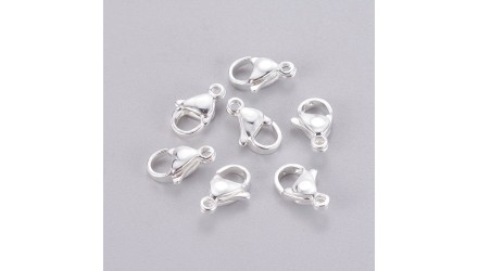 fermoir acier argent