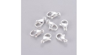 fermoir acier argent