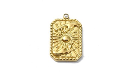 pendentif acier 18k