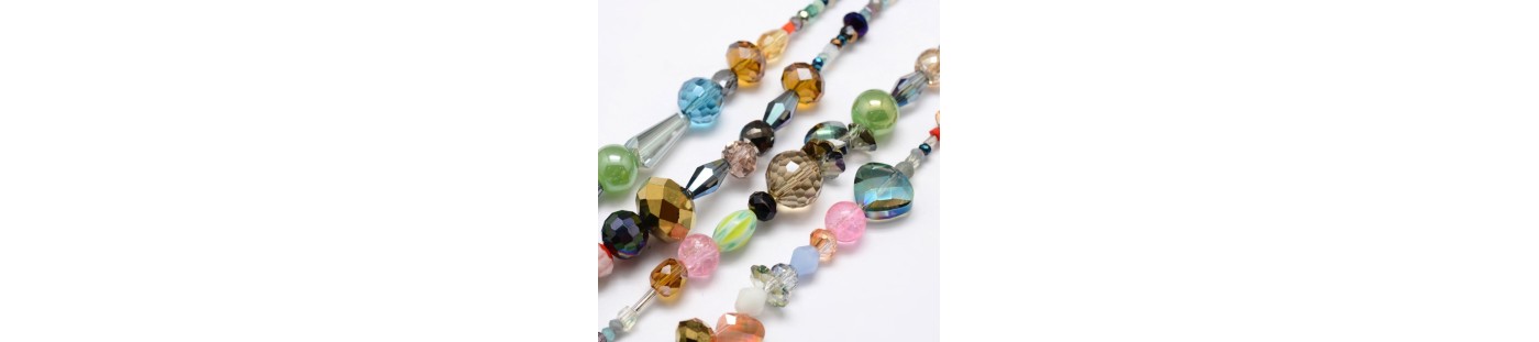 Perles gemme ,perles métal , perles verre ,perles acryliques ou nacre