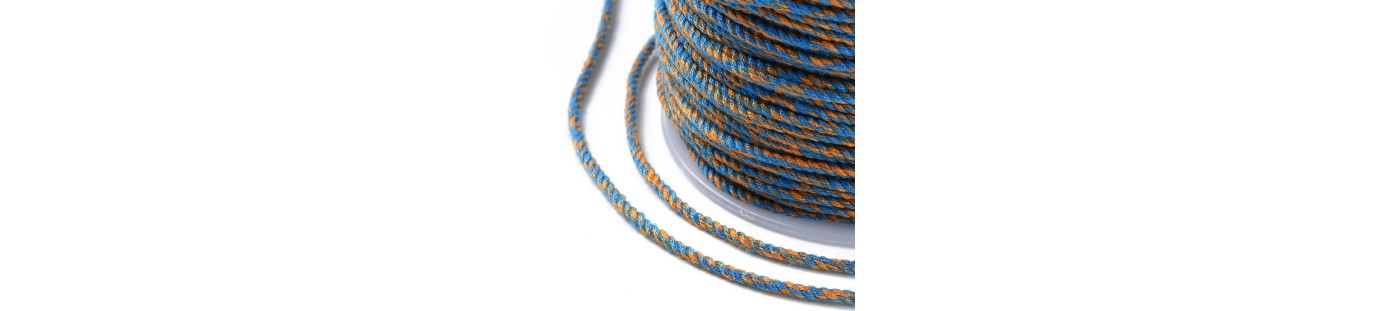 Cordon coton pour création de bijoux