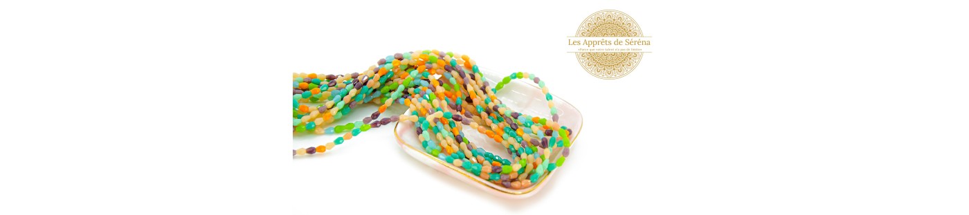 Perles diverses et variées pour des créations uniques et originales !